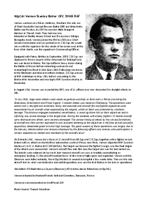 A preview of a PDF biography for Butler, Vernon Stanley